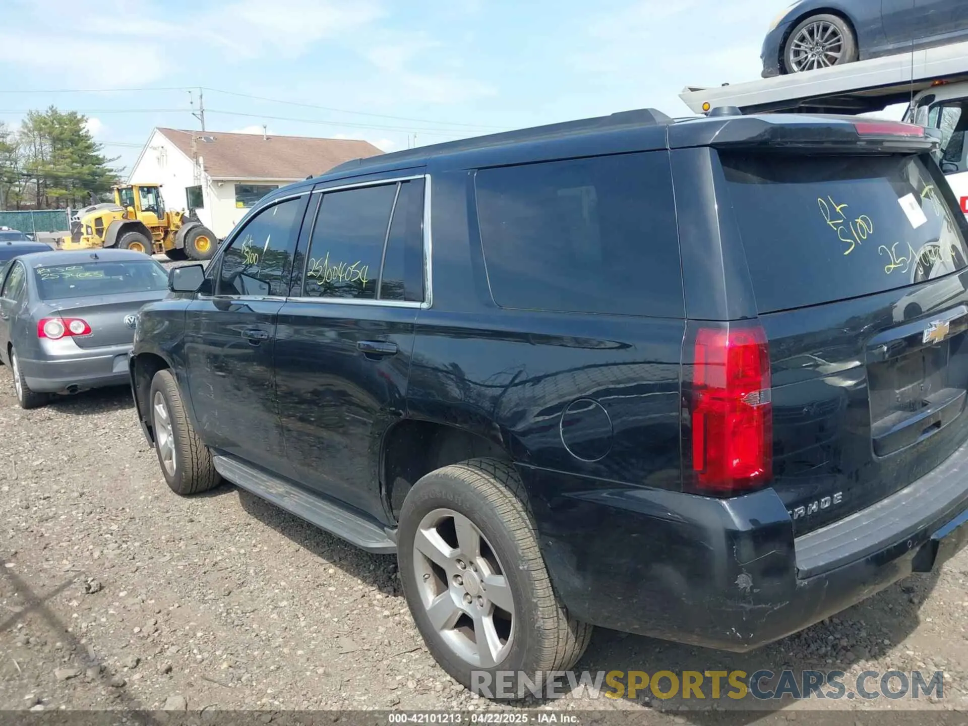 13 Photograph of a damaged car 1GNSKAKC3KR145054 CHEVROLET TAHOE 2019