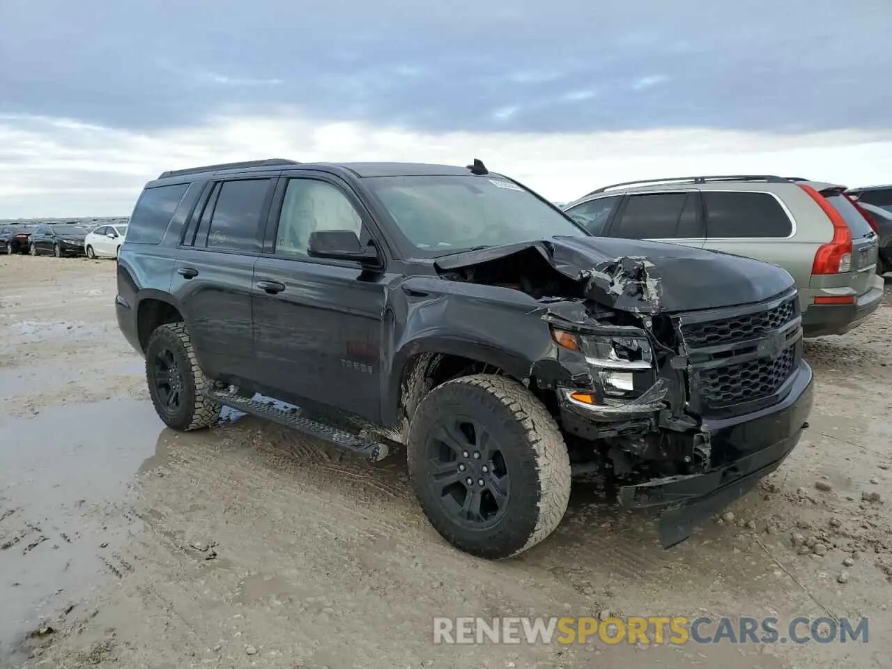 4 Photograph of a damaged car 1GNSKAKC4KR363987 CHEVROLET TAHOE 2019