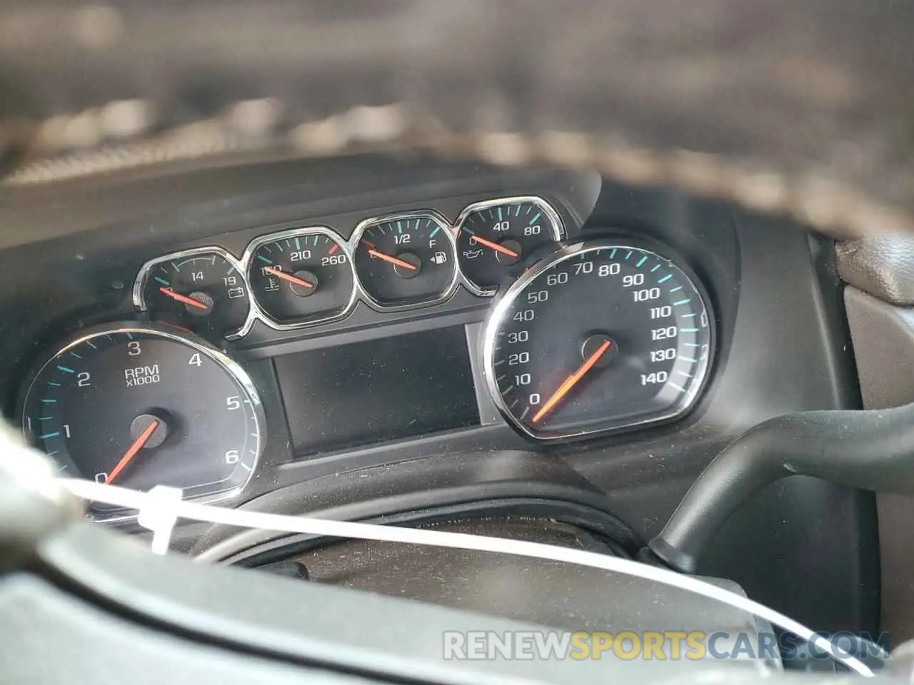 9 Photograph of a damaged car 1GNSKAKC8KR343760 CHEVROLET TAHOE 2019