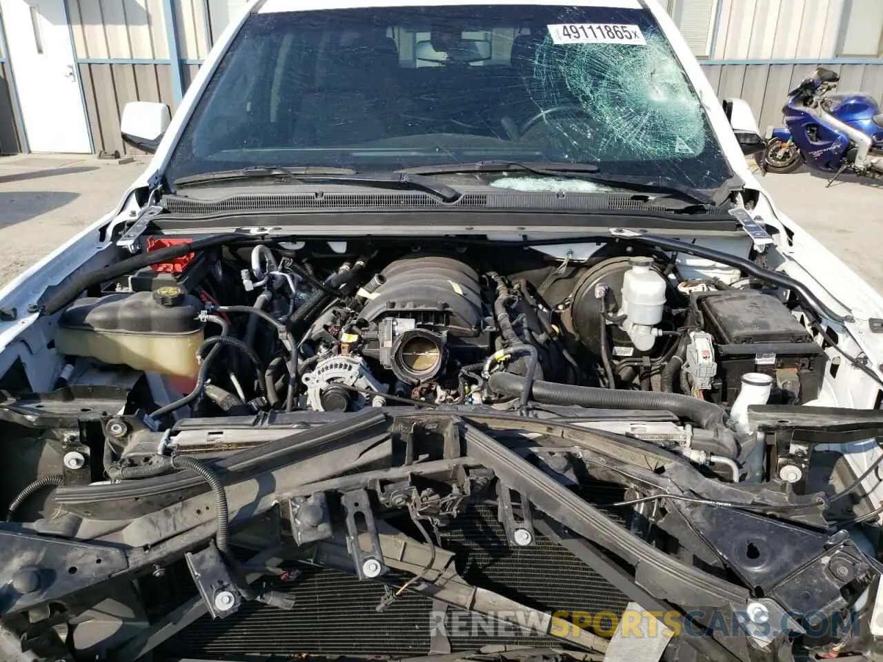 12 Photograph of a damaged car 1GNSKAKC9KR408941 CHEVROLET TAHOE 2019