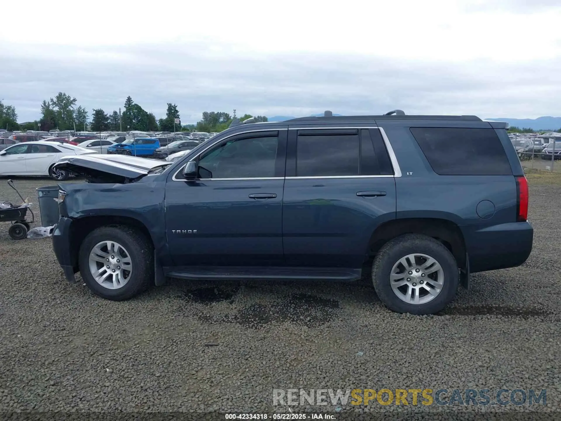 14 Photograph of a damaged car 1GNSKBKC1KR241223 CHEVROLET TAHOE 2019
