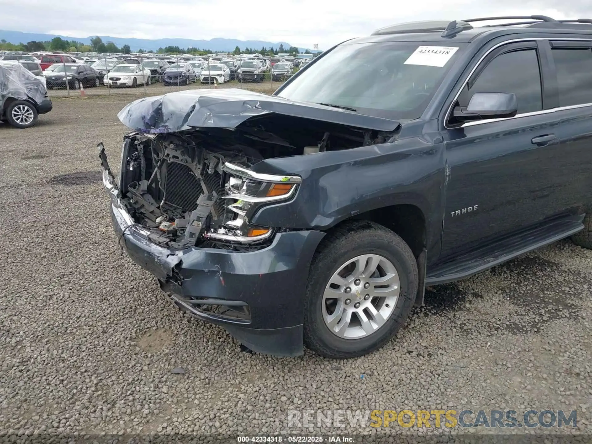 17 Photograph of a damaged car 1GNSKBKC1KR241223 CHEVROLET TAHOE 2019