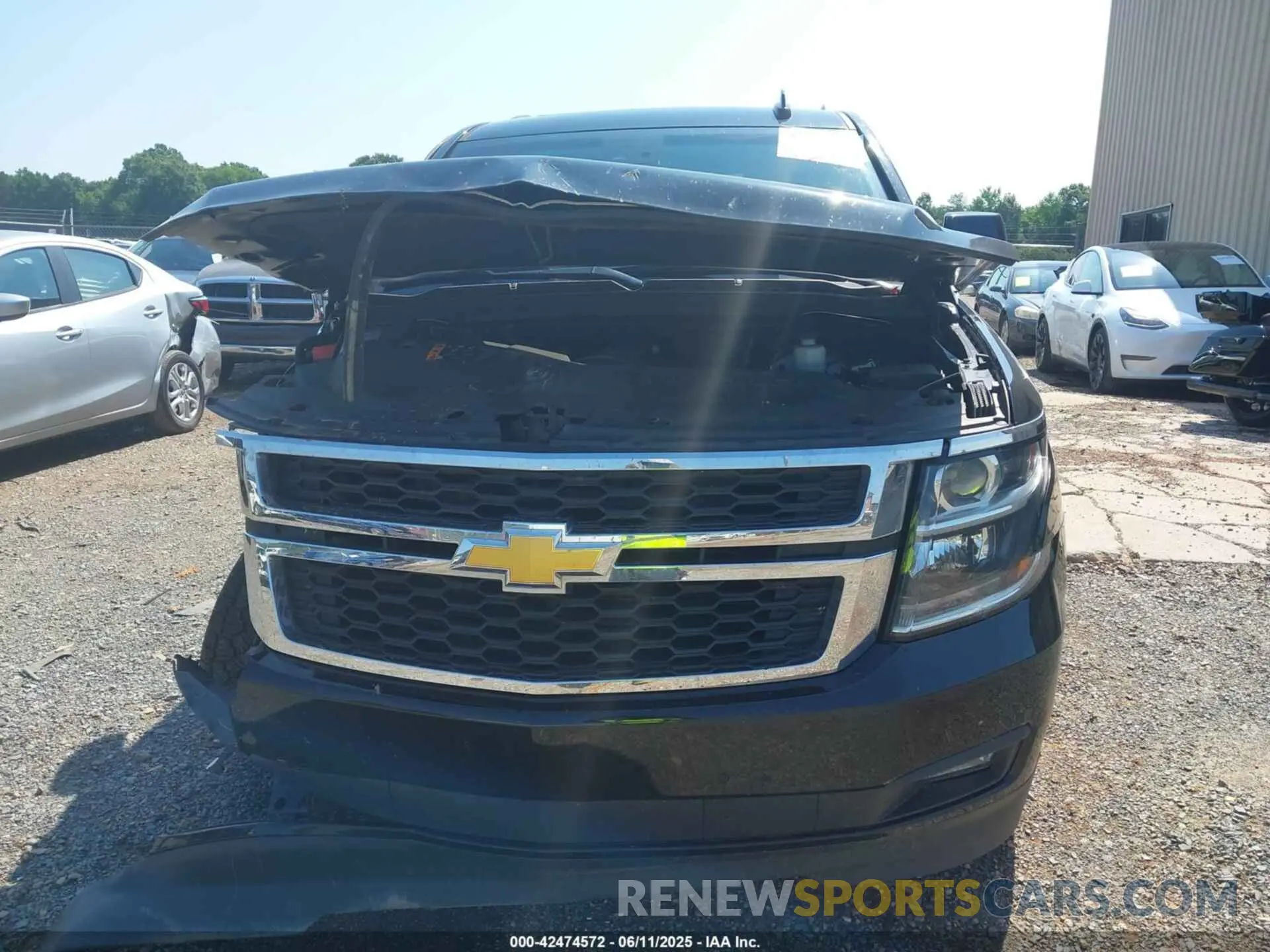 12 Photograph of a damaged car 1GNSKBKC1KR264324 CHEVROLET TAHOE 2019