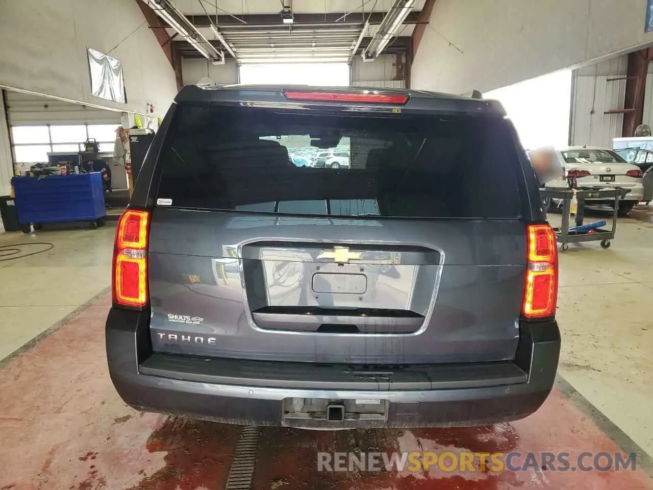6 Photograph of a damaged car 1GNSKBKC1KR357280 CHEVROLET TAHOE 2019