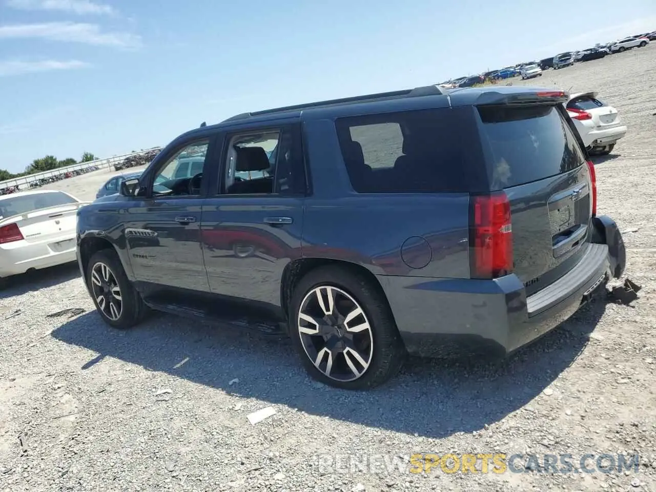 2 Photograph of a damaged car 1GNSKBKC2KR145004 CHEVROLET TAHOE 2019