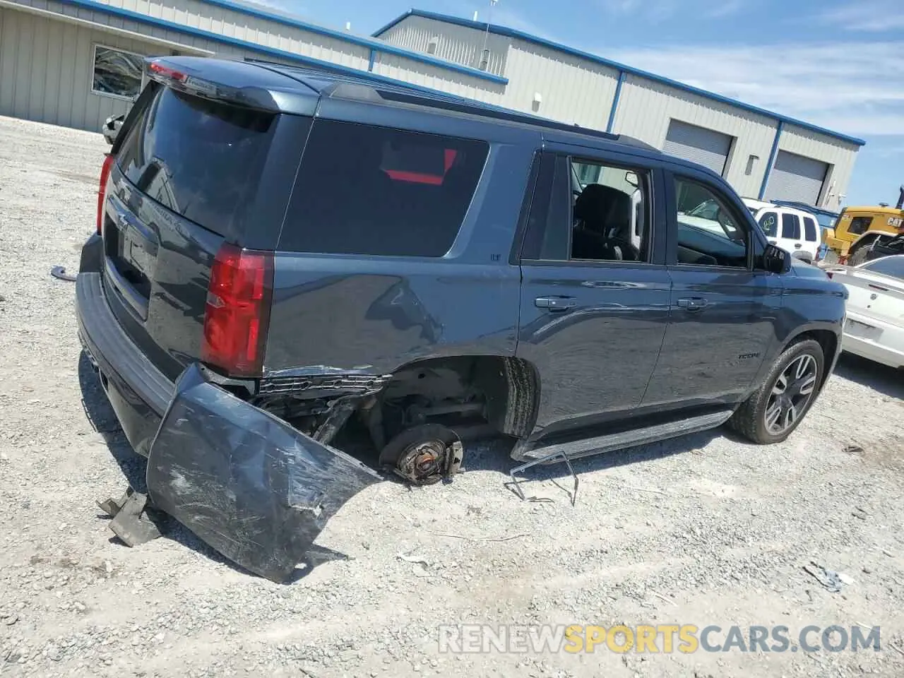3 Photograph of a damaged car 1GNSKBKC2KR145004 CHEVROLET TAHOE 2019