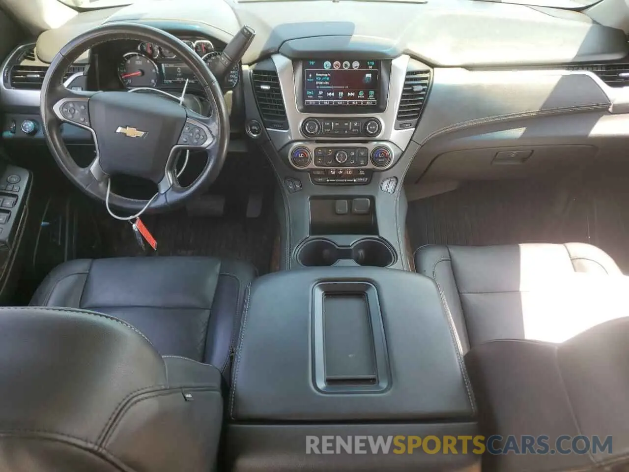 8 Photograph of a damaged car 1GNSKBKC2KR145004 CHEVROLET TAHOE 2019