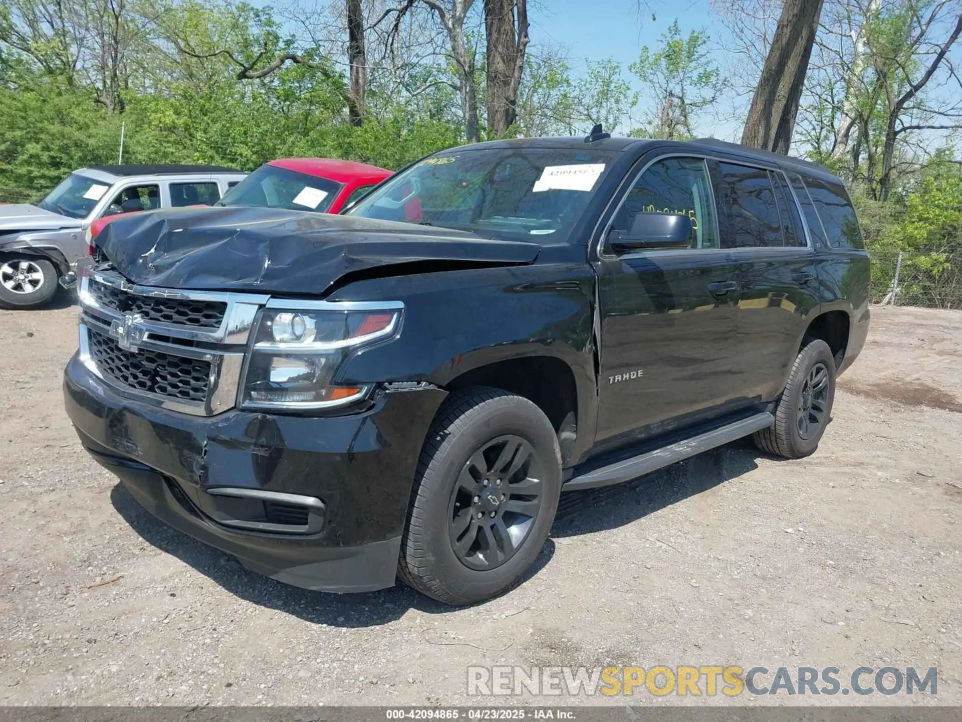 6 Photograph of a damaged car 1GNSKBKC3KR109743 CHEVROLET TAHOE 2019