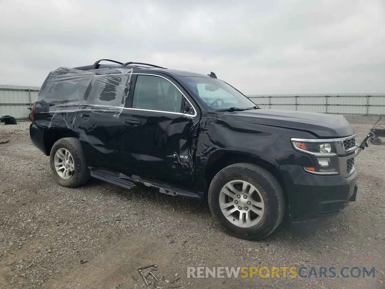 4 Photograph of a damaged car 1GNSKBKC3KR274580 CHEVROLET TAHOE 2019