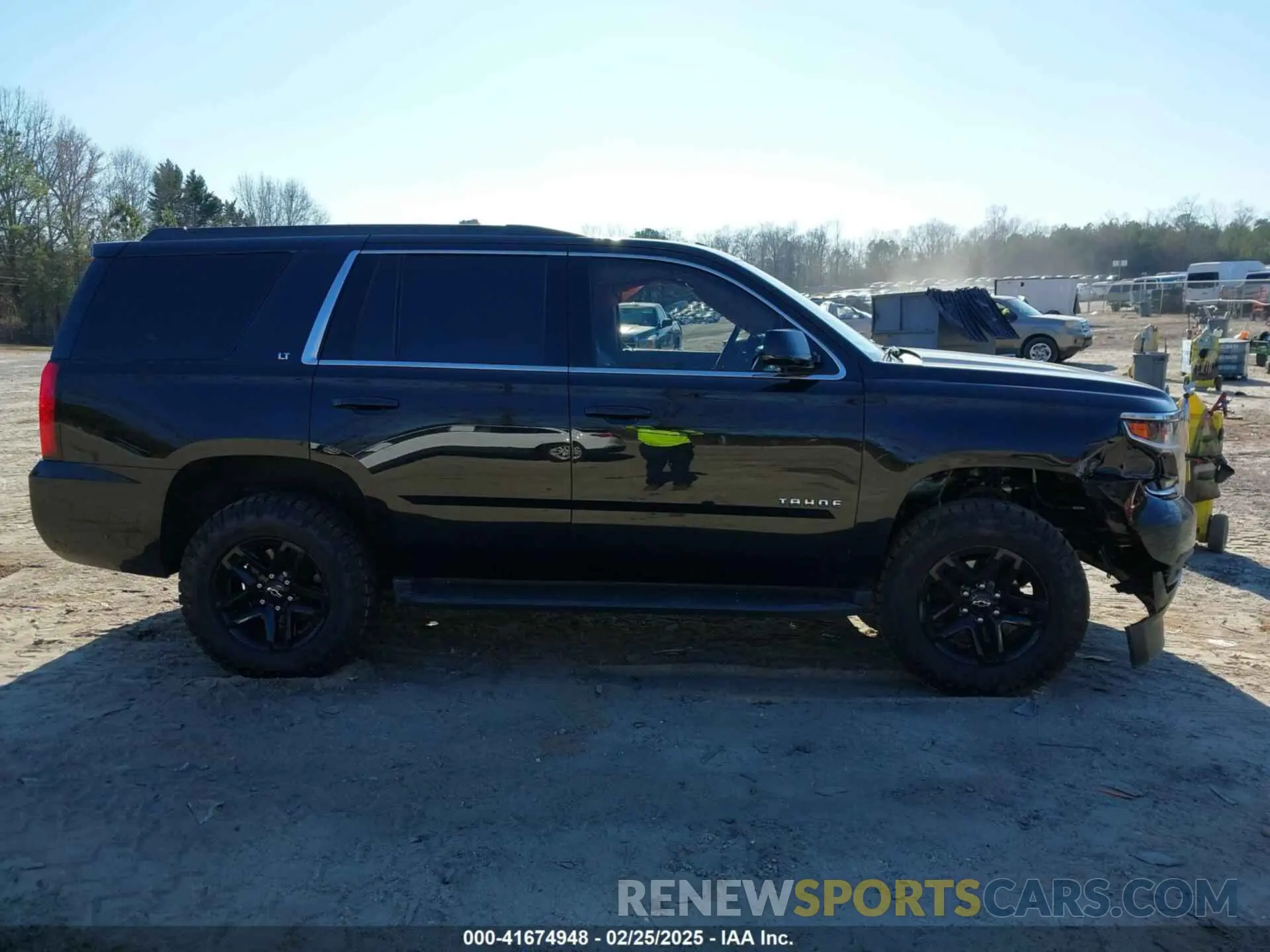 13 Photograph of a damaged car 1GNSKBKC3KR345776 CHEVROLET TAHOE 2019