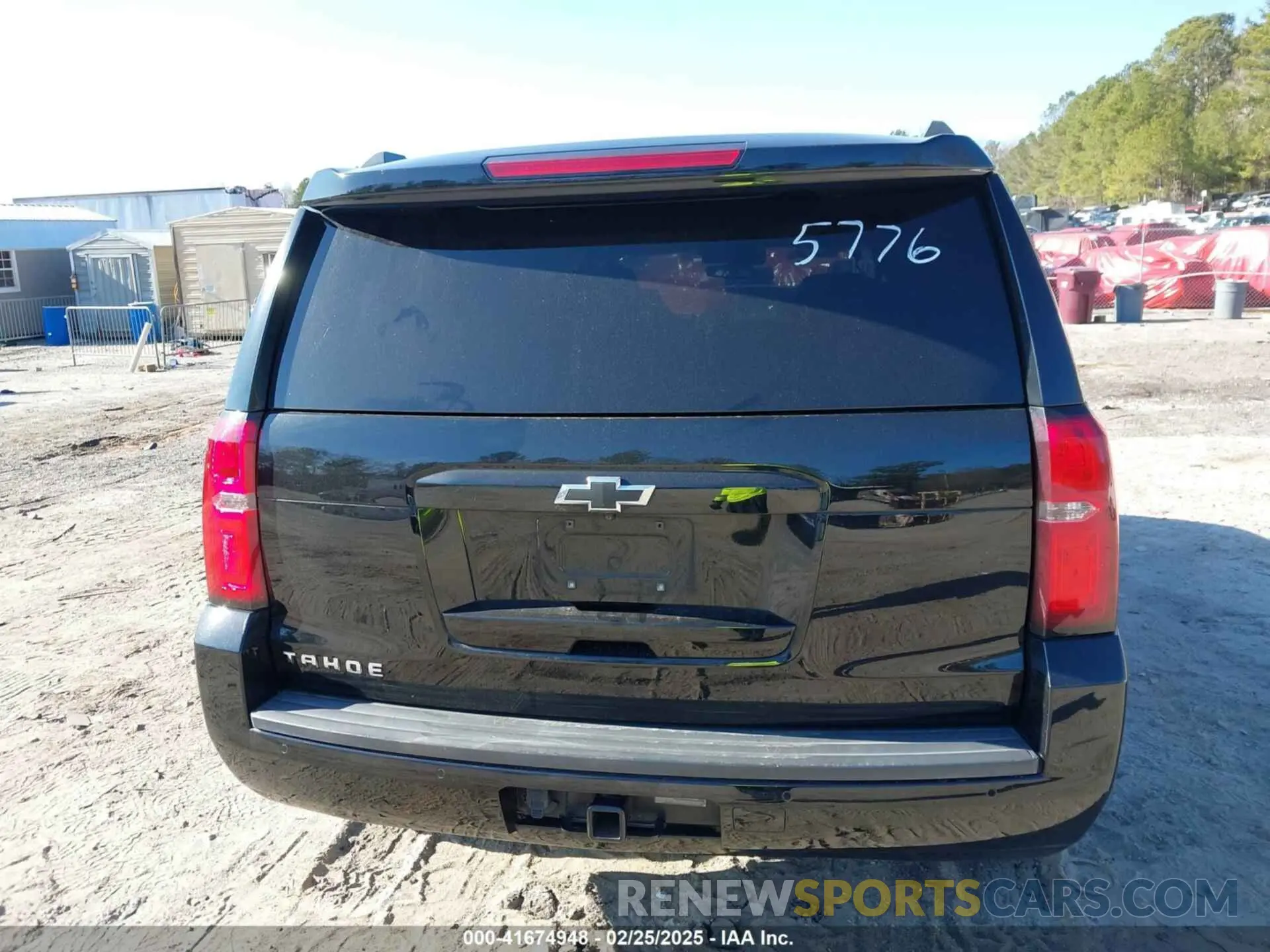 16 Photograph of a damaged car 1GNSKBKC3KR345776 CHEVROLET TAHOE 2019