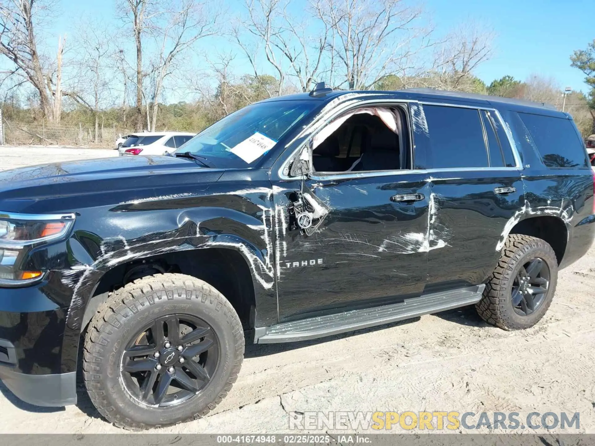 6 Photograph of a damaged car 1GNSKBKC3KR345776 CHEVROLET TAHOE 2019