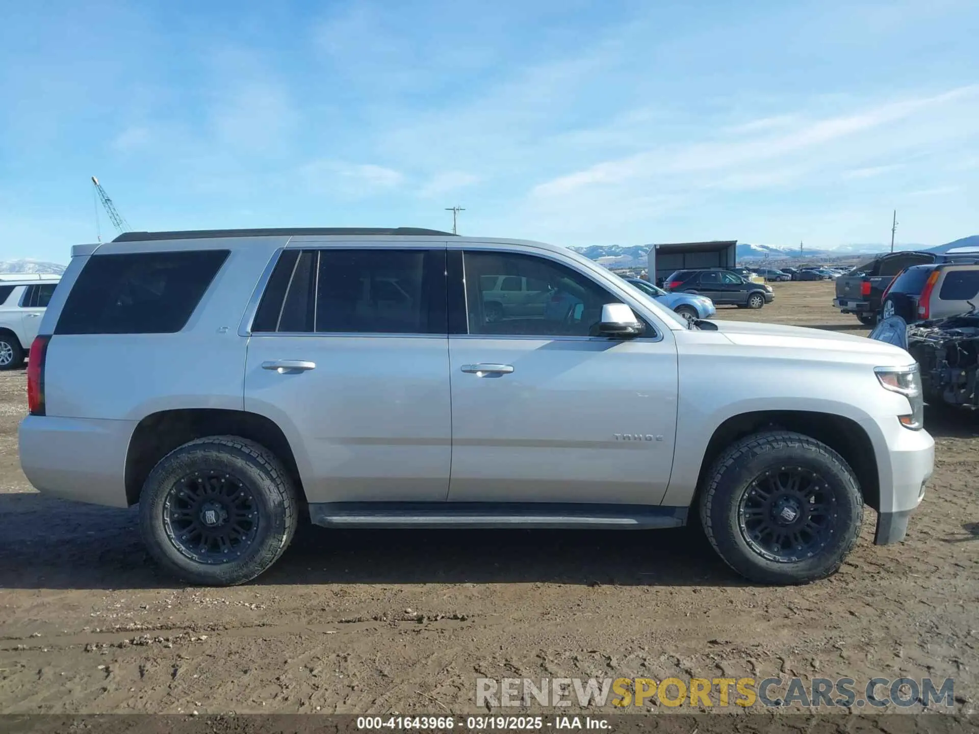 13 Photograph of a damaged car 1GNSKBKC4KR388622 CHEVROLET TAHOE 2019