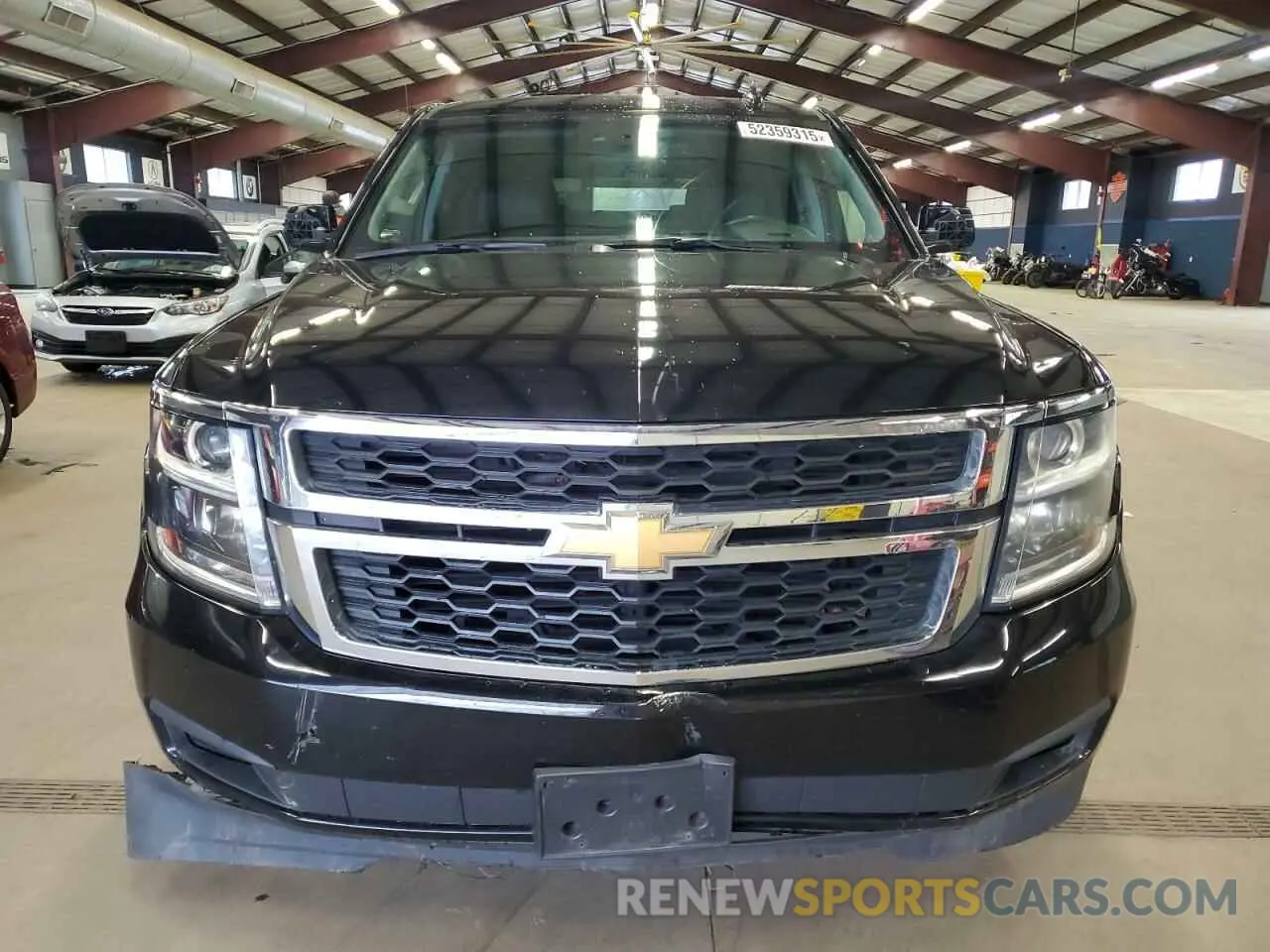 5 Photograph of a damaged car 1GNSKBKC6KR123068 CHEVROLET TAHOE 2019