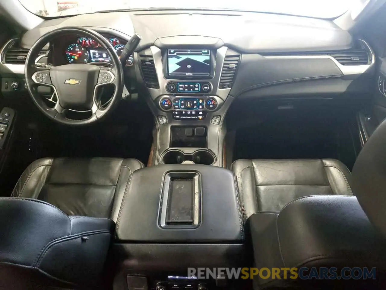8 Photograph of a damaged car 1GNSKBKC6KR123068 CHEVROLET TAHOE 2019