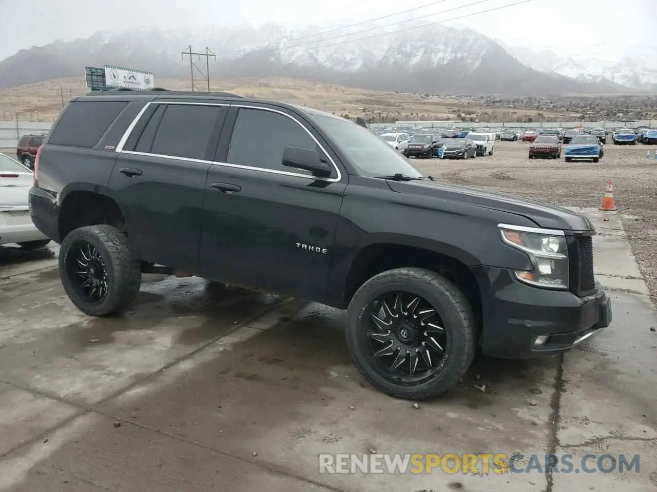 4 Photograph of a damaged car 1GNSKBKC7KR306530 CHEVROLET TAHOE 2019