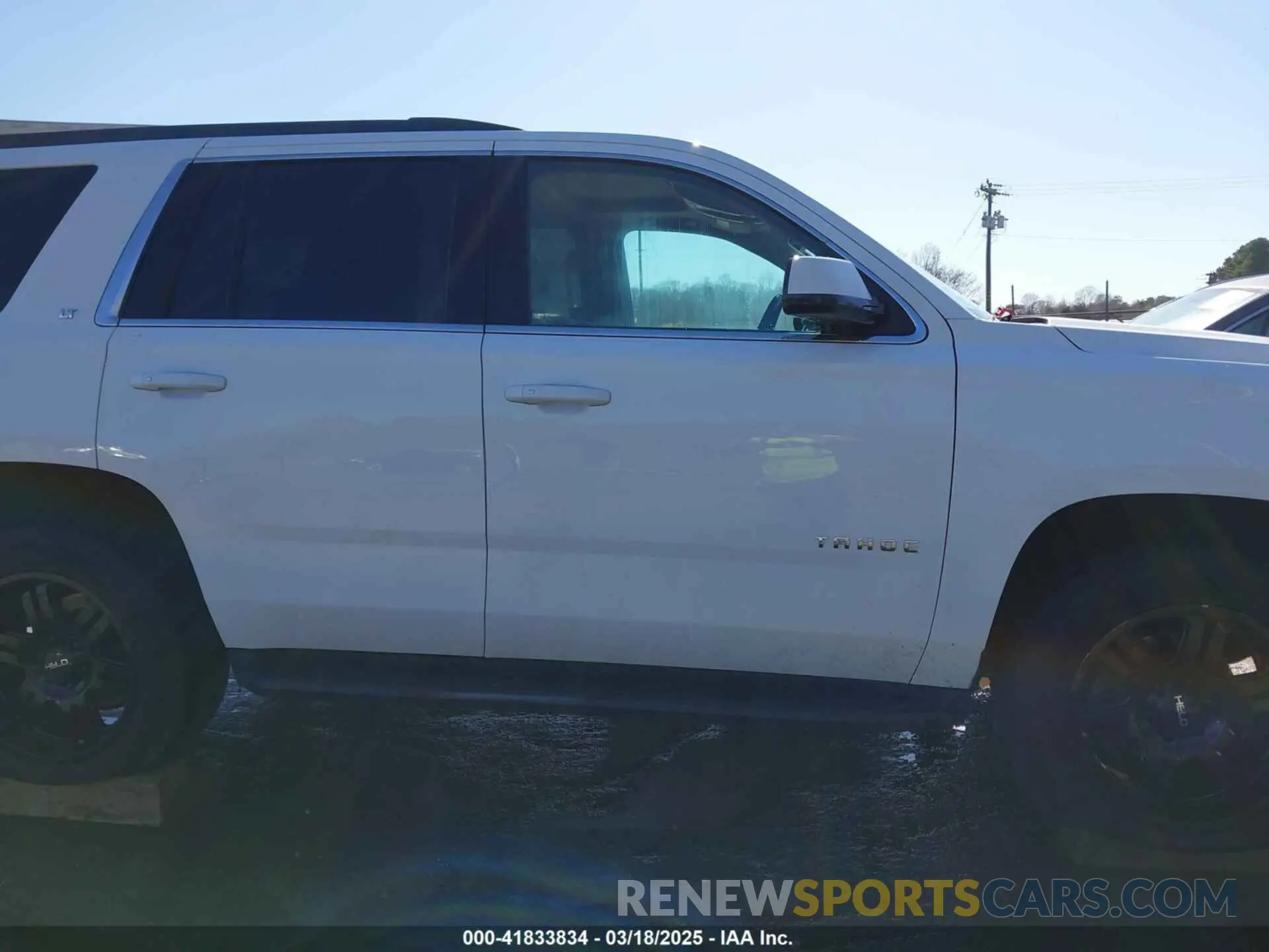 13 Photograph of a damaged car 1GNSKBKC7KR307869 CHEVROLET TAHOE 2019