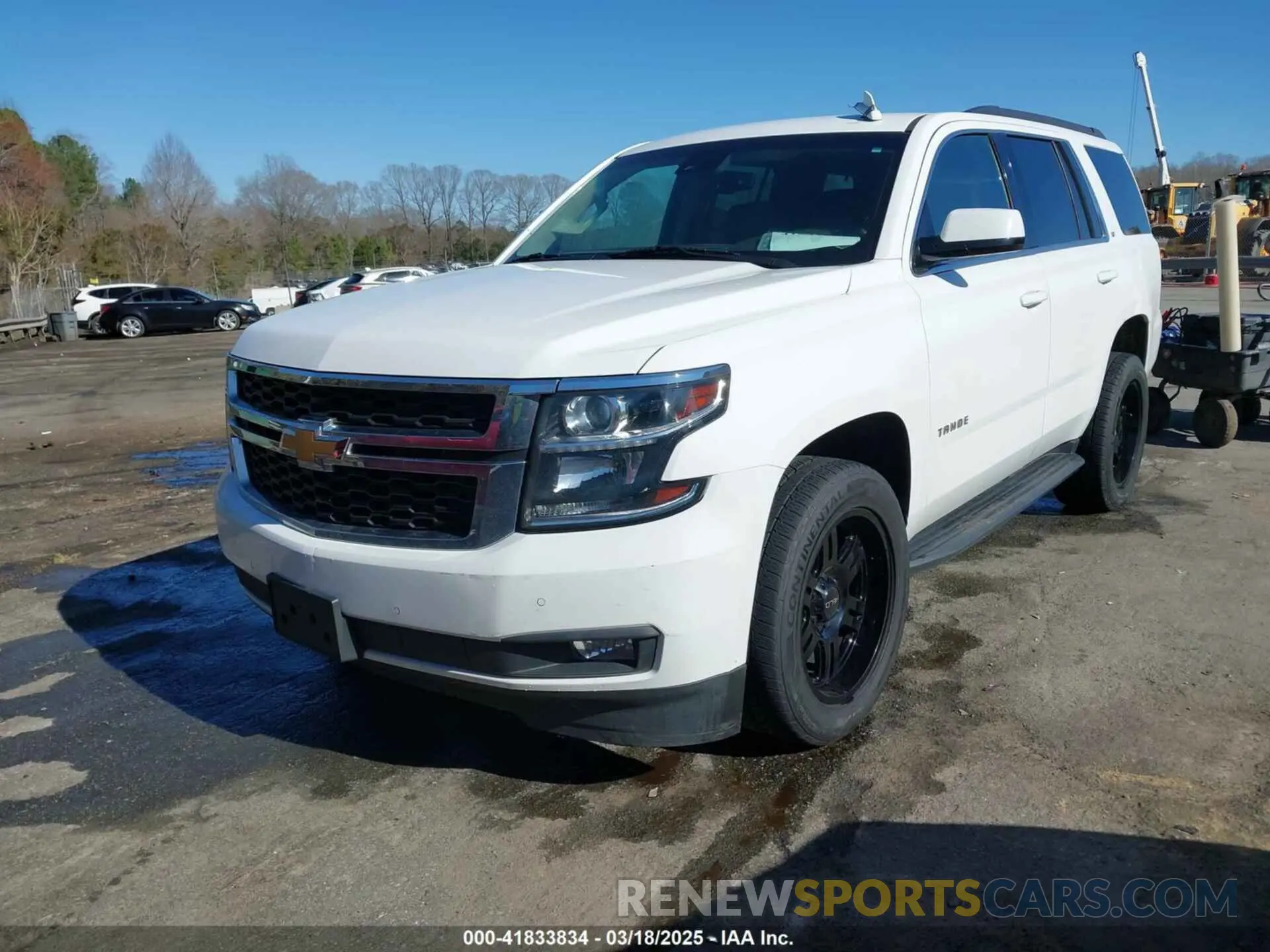 2 Photograph of a damaged car 1GNSKBKC7KR307869 CHEVROLET TAHOE 2019