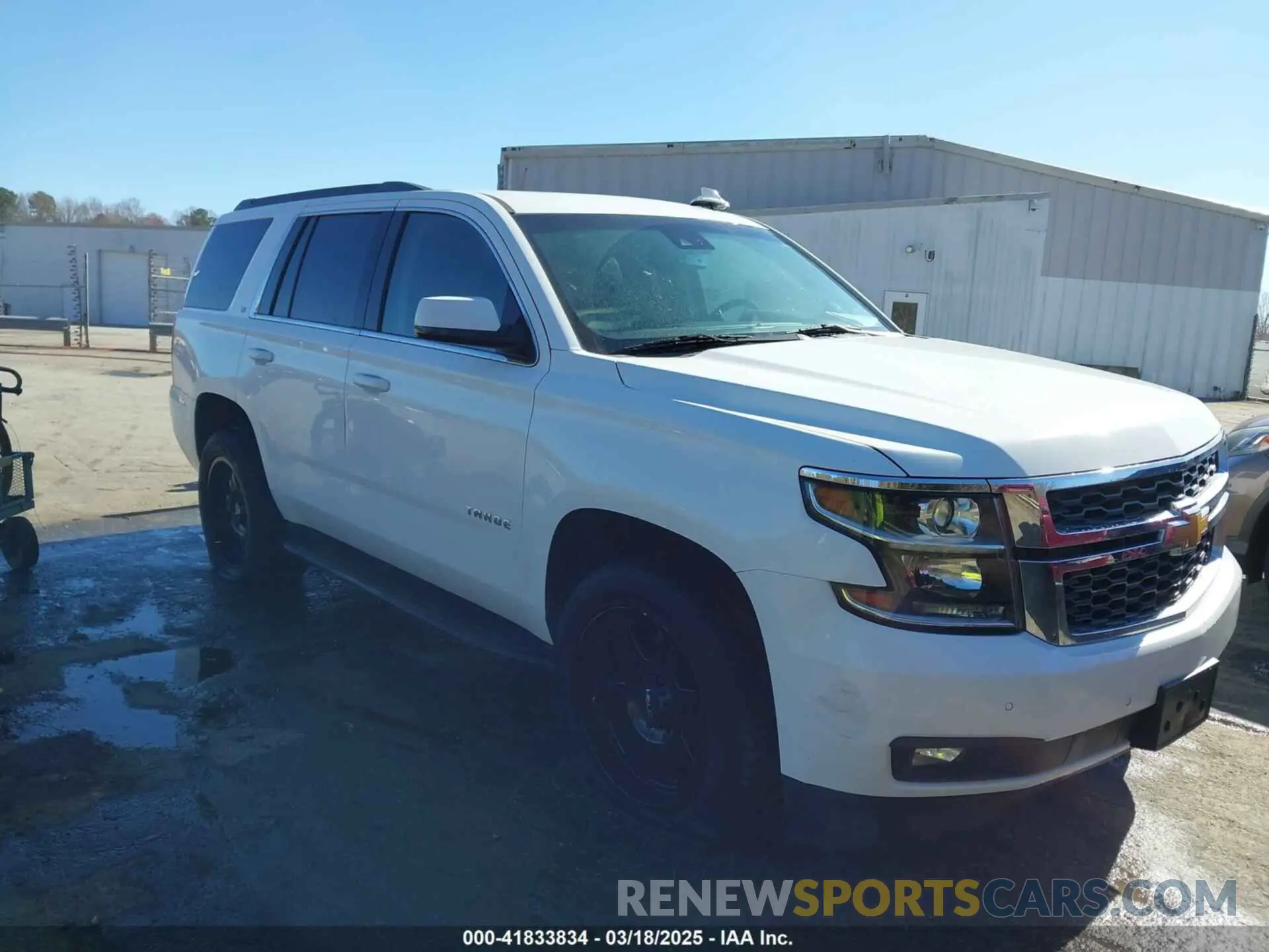 6 Photograph of a damaged car 1GNSKBKC7KR307869 CHEVROLET TAHOE 2019
