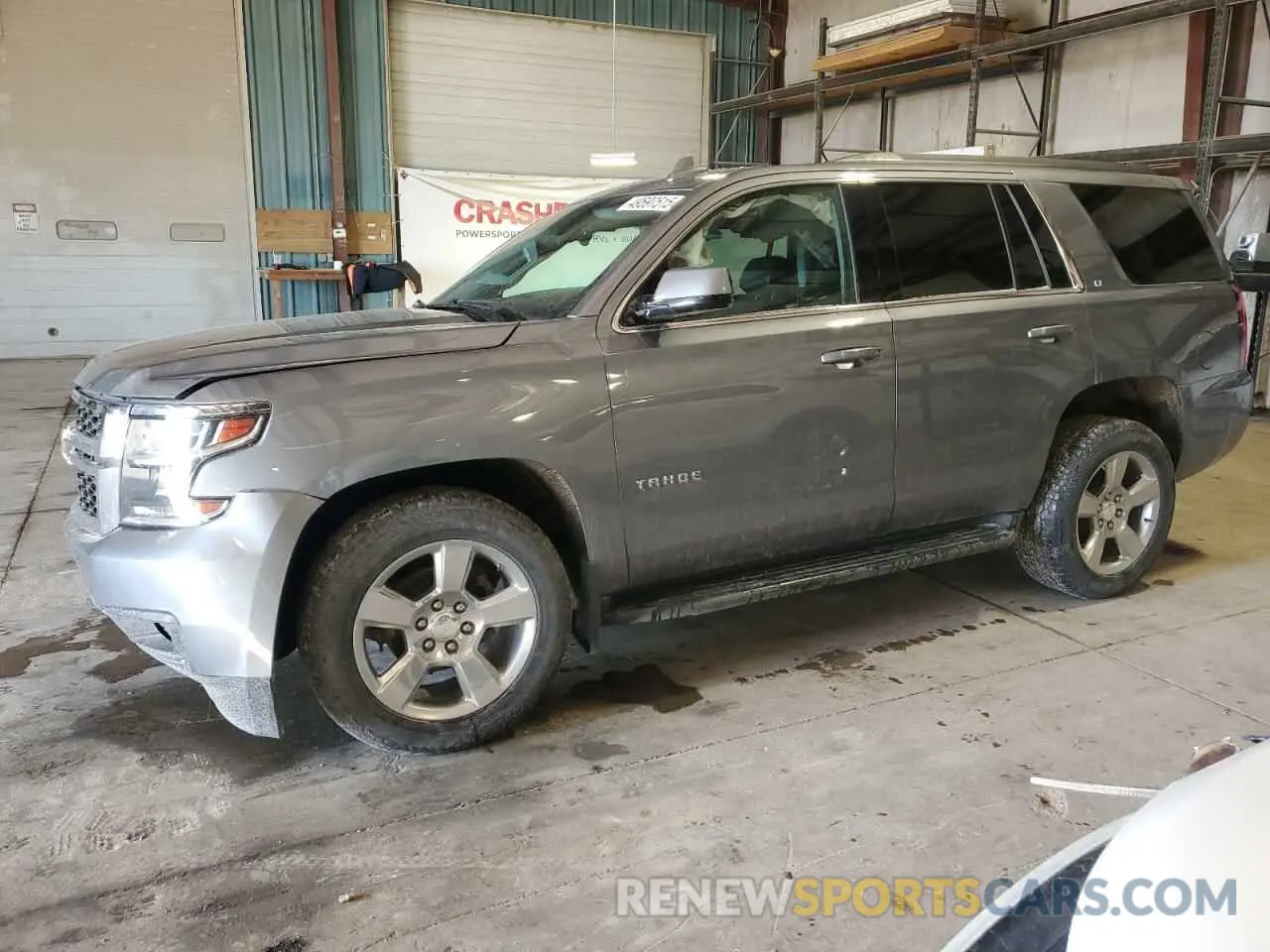 1 Photograph of a damaged car 1GNSKBKC7KR352620 CHEVROLET TAHOE 2019