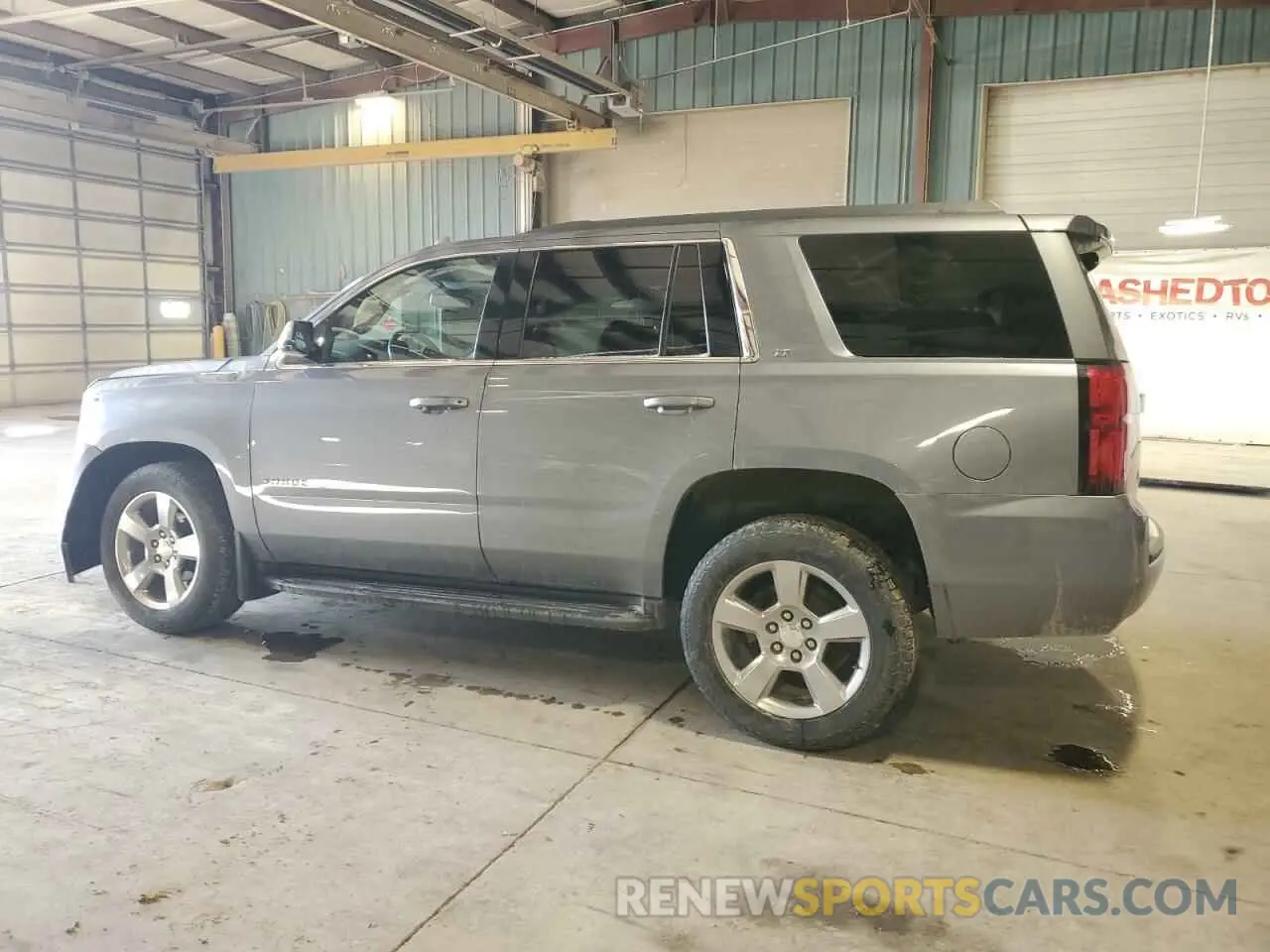 2 Photograph of a damaged car 1GNSKBKC7KR352620 CHEVROLET TAHOE 2019