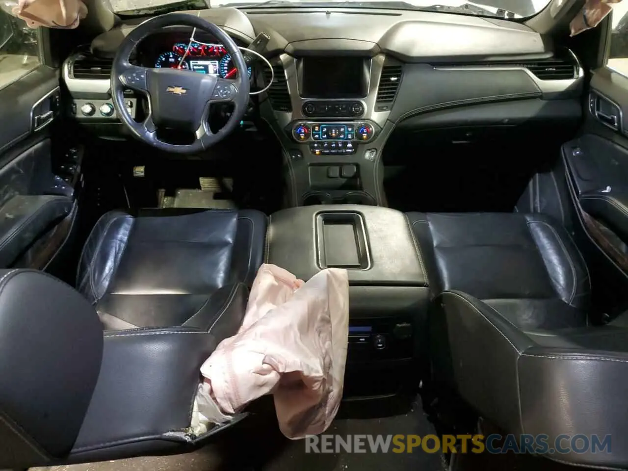 8 Photograph of a damaged car 1GNSKBKC7KR352620 CHEVROLET TAHOE 2019