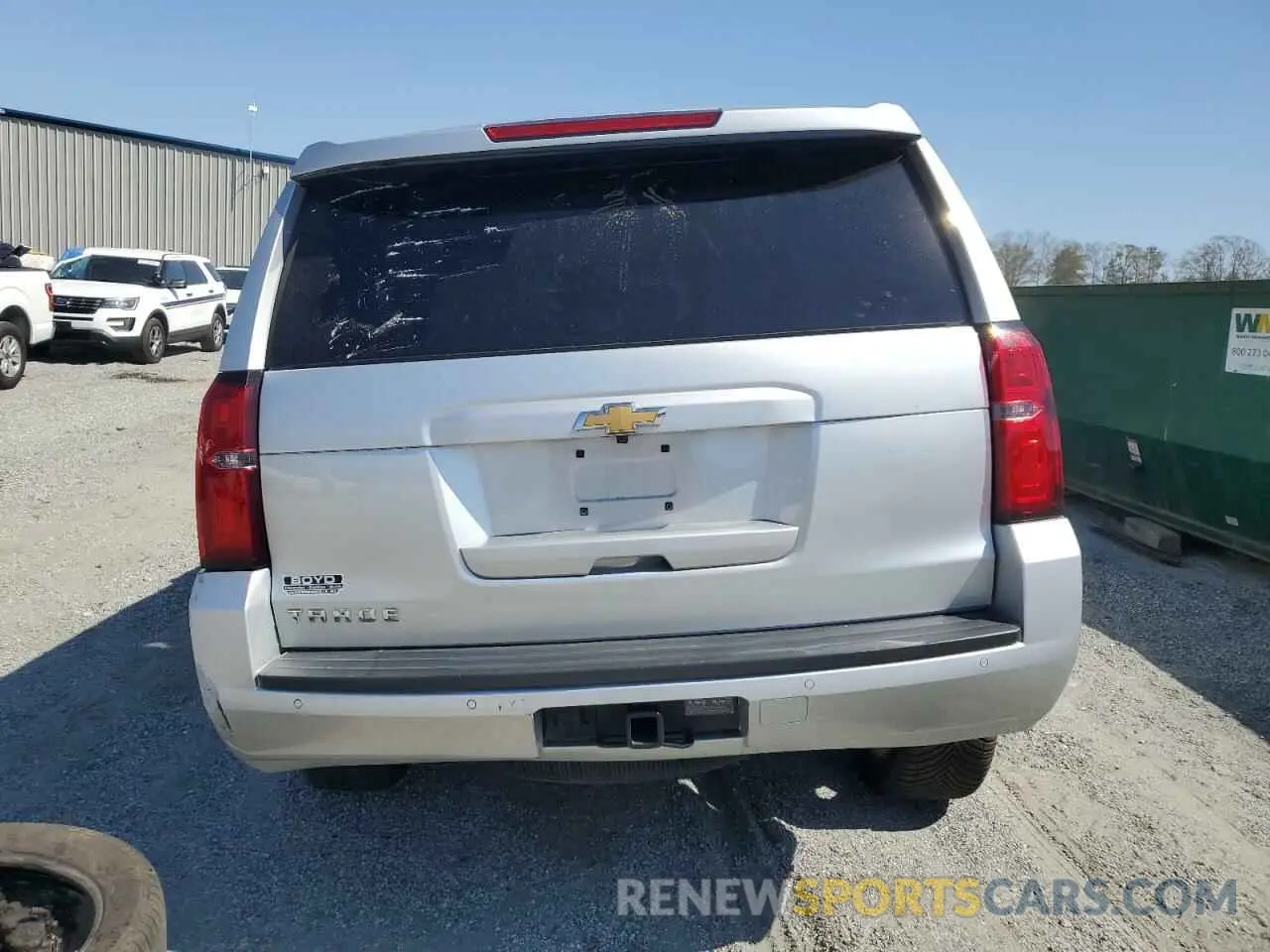 6 Photograph of a damaged car 1GNSKBKC7KR376724 CHEVROLET TAHOE 2019