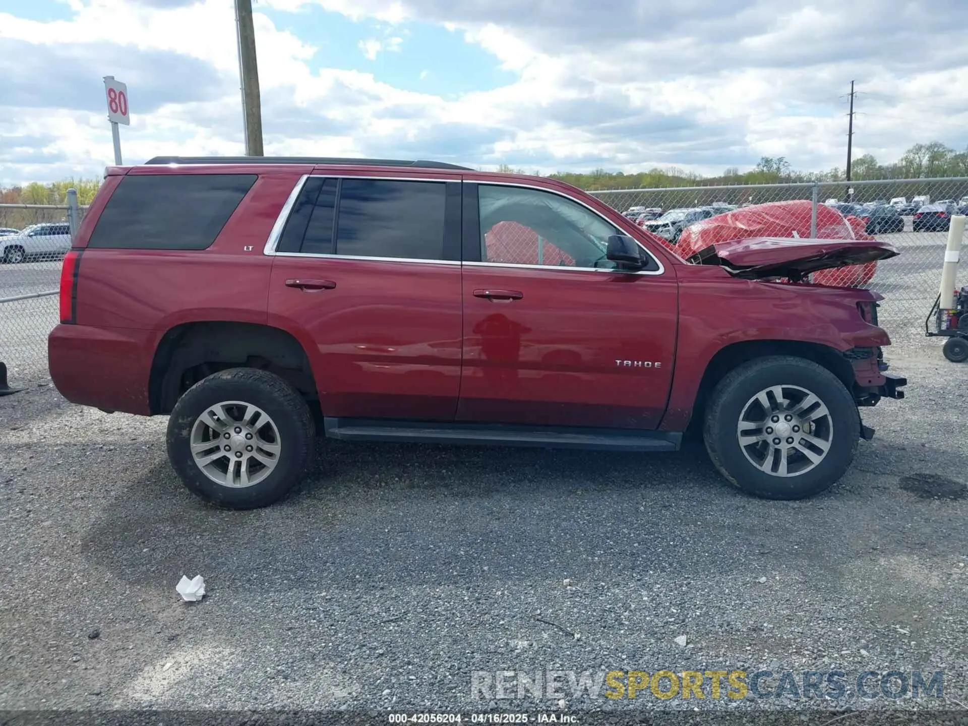 12 Photograph of a damaged car 1GNSKBKC8KR317570 CHEVROLET TAHOE 2019