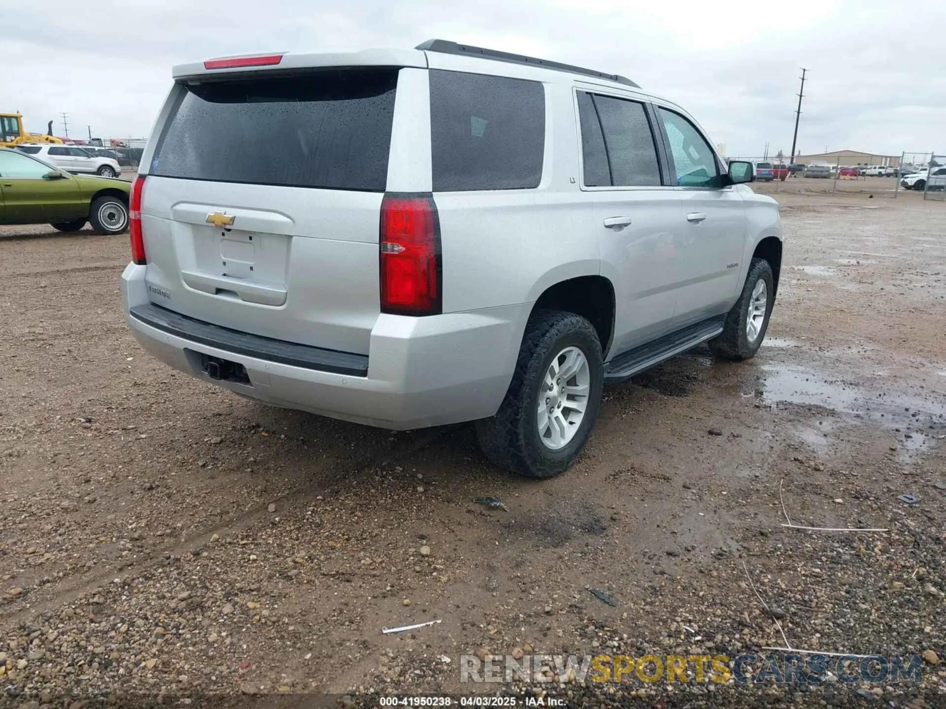 4 Photograph of a damaged car 1GNSKBKC9KR158798 CHEVROLET TAHOE 2019