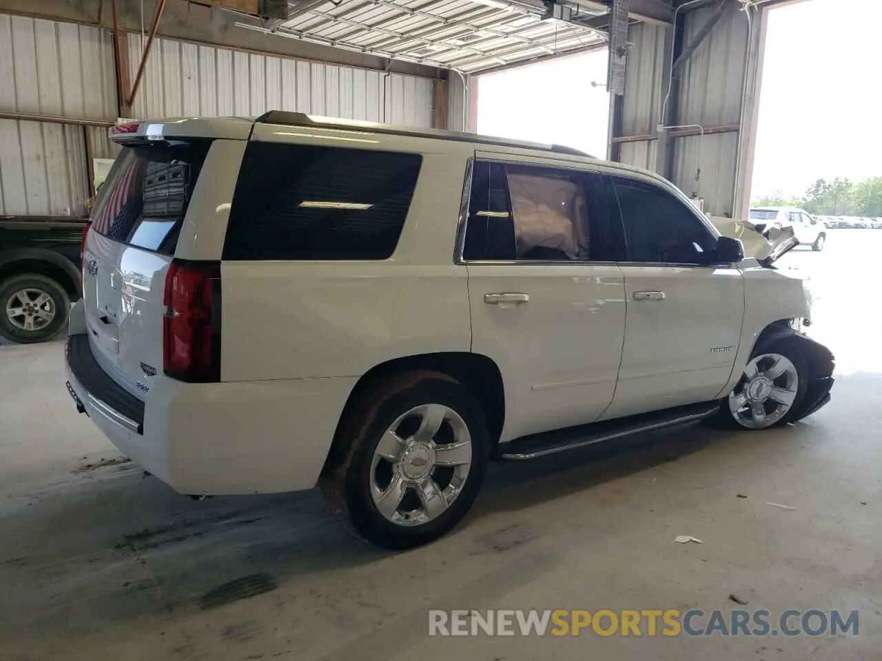 3 Photograph of a damaged car 1GNSKCKC0KR148764 CHEVROLET TAHOE 2019