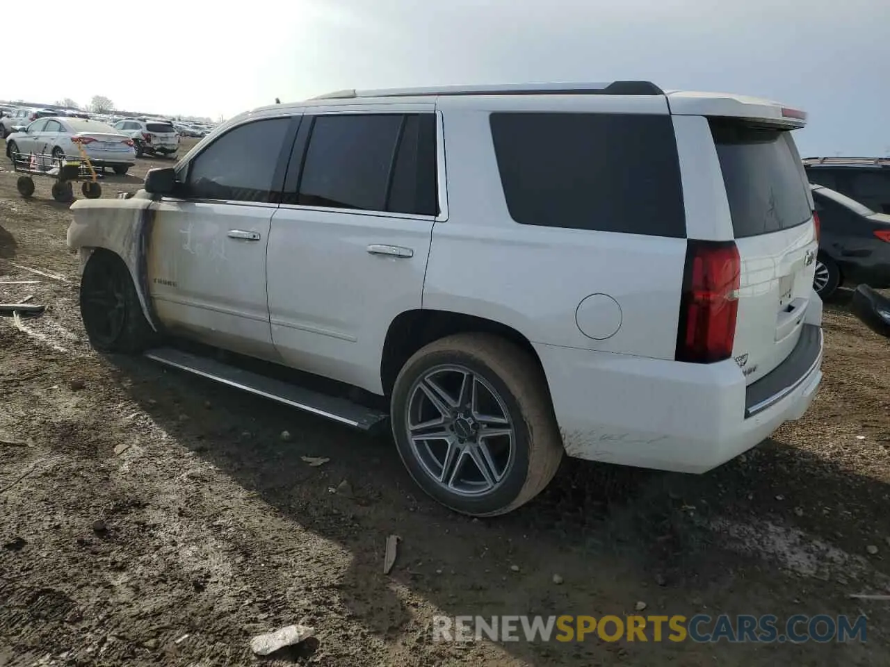 2 Photograph of a damaged car 1GNSKCKC5KR101973 CHEVROLET TAHOE 2019