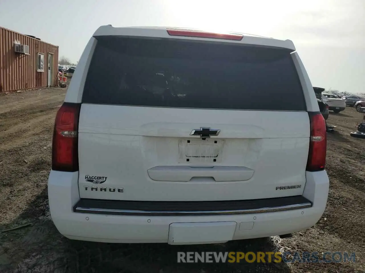 6 Photograph of a damaged car 1GNSKCKC5KR101973 CHEVROLET TAHOE 2019