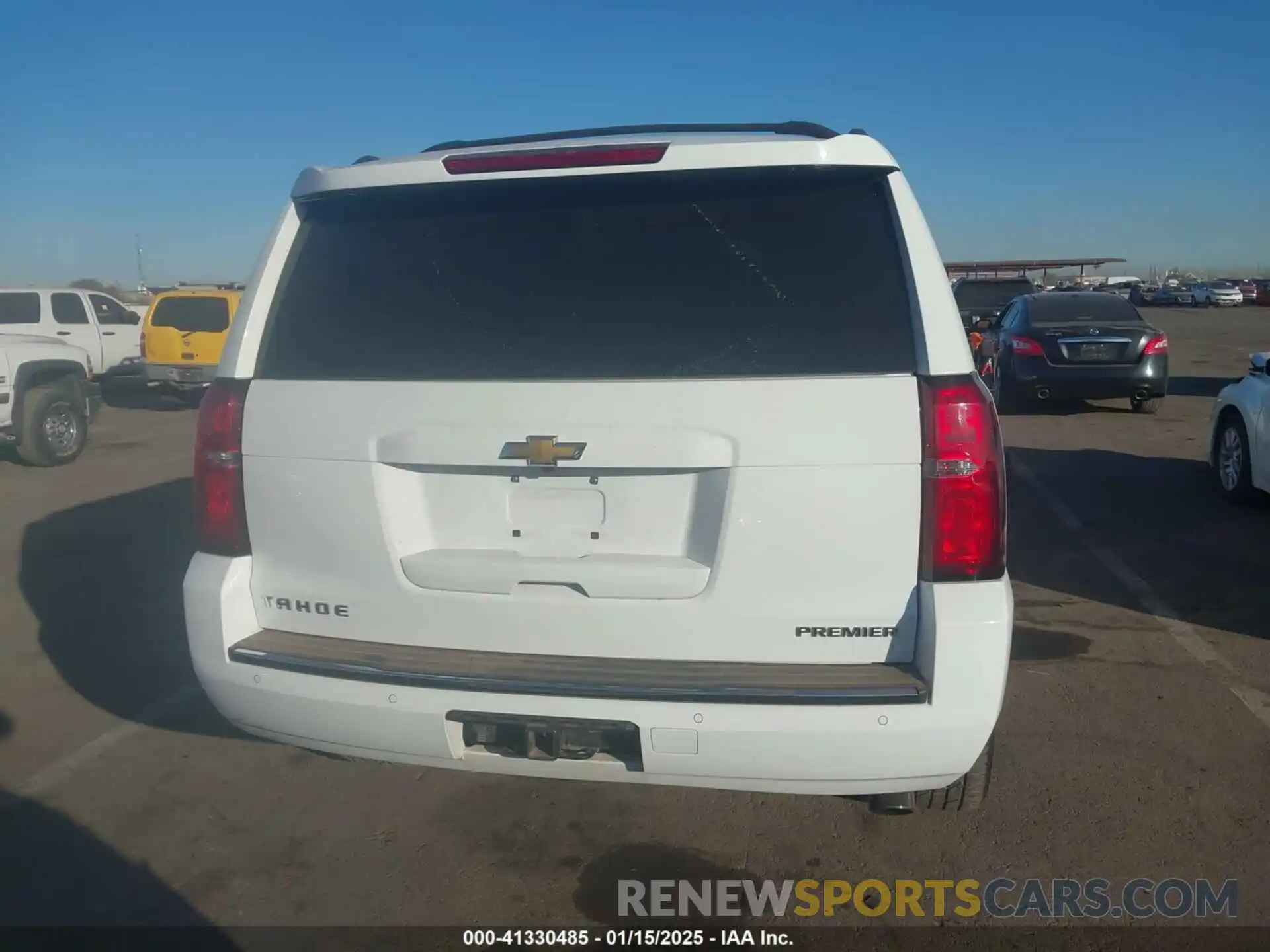 17 Photograph of a damaged car 1GNSKCKJ2KR153950 CHEVROLET TAHOE 2019