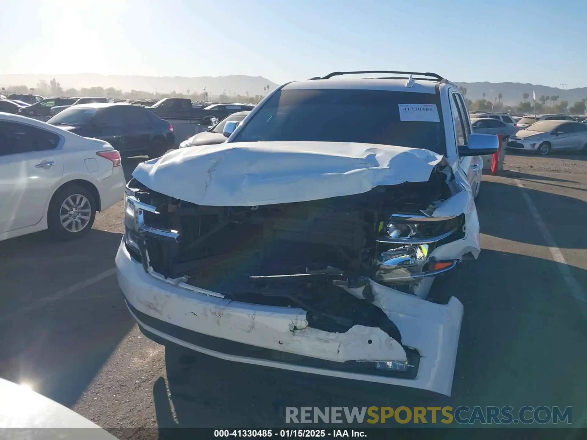 6 Photograph of a damaged car 1GNSKCKJ2KR153950 CHEVROLET TAHOE 2019