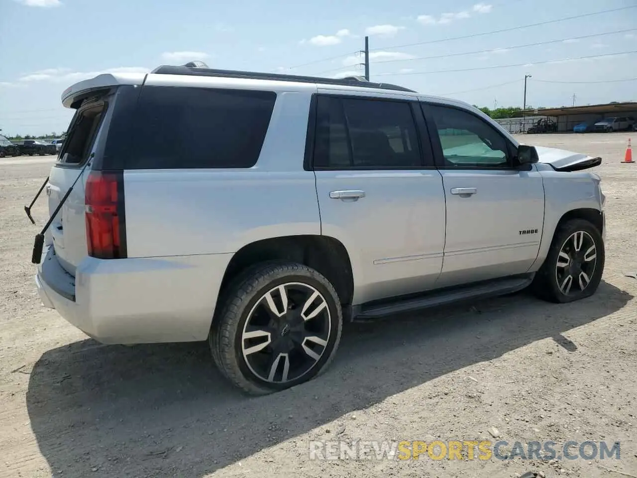 3 Photograph of a damaged car 1GNSKCKJ3KR295868 CHEVROLET TAHOE 2019