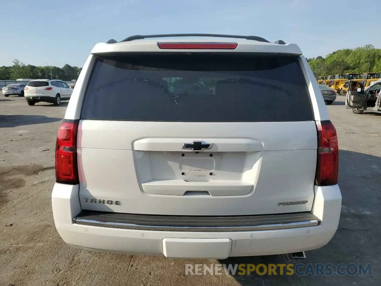 6 Photograph of a damaged car 1GNSKCKJ6KR311965 CHEVROLET TAHOE 2019
