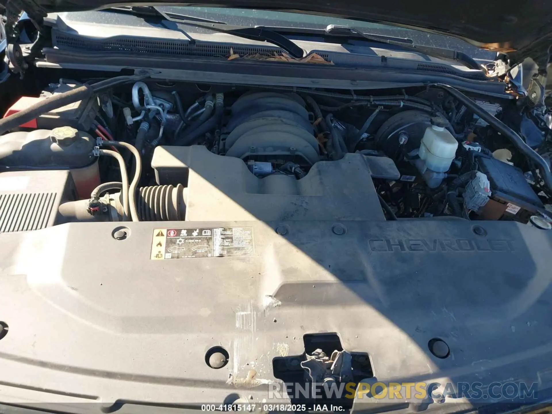 10 Photograph of a damaged car 1GNSKCKJ9KR284051 CHEVROLET TAHOE 2019