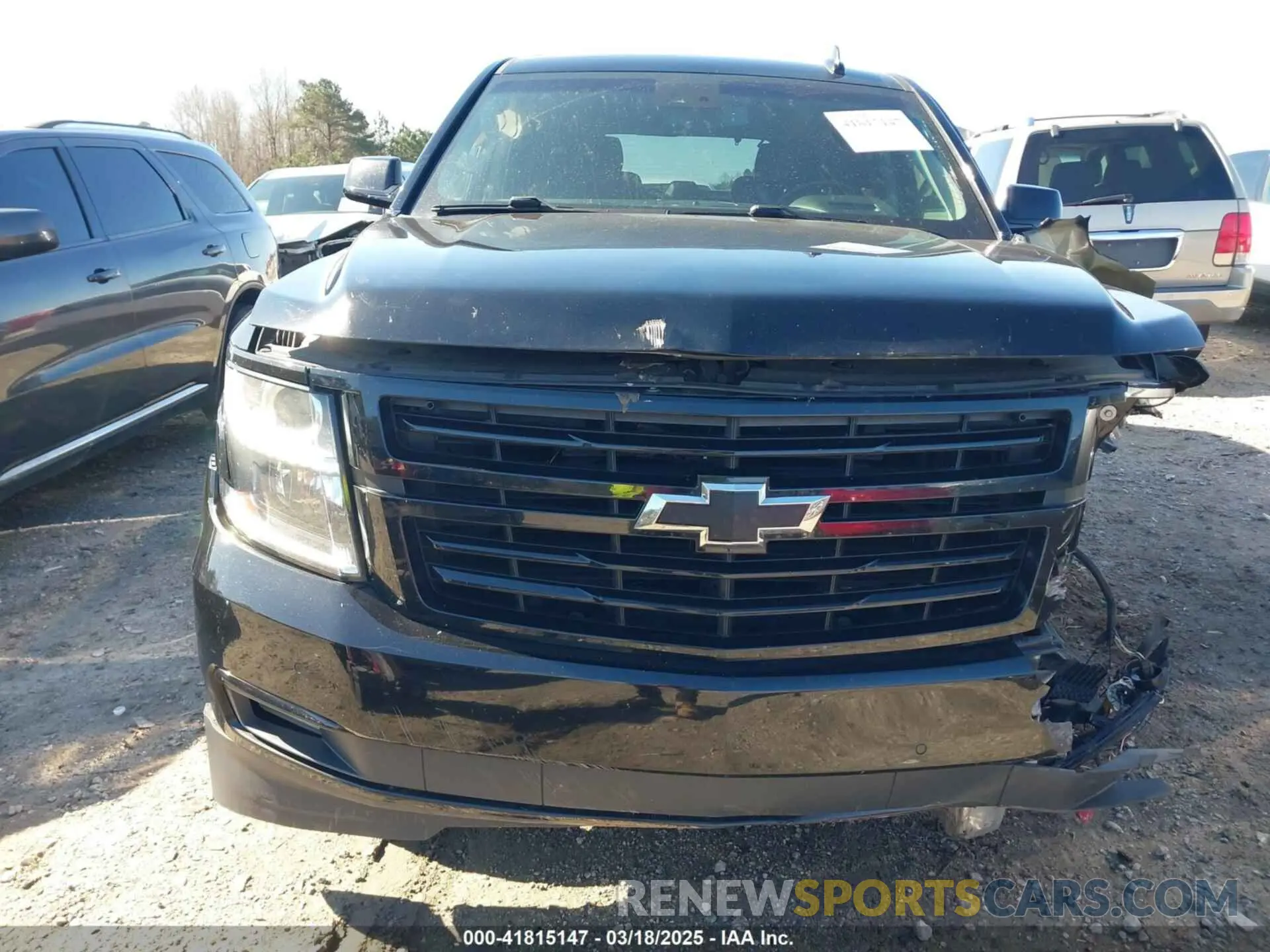 12 Photograph of a damaged car 1GNSKCKJ9KR284051 CHEVROLET TAHOE 2019