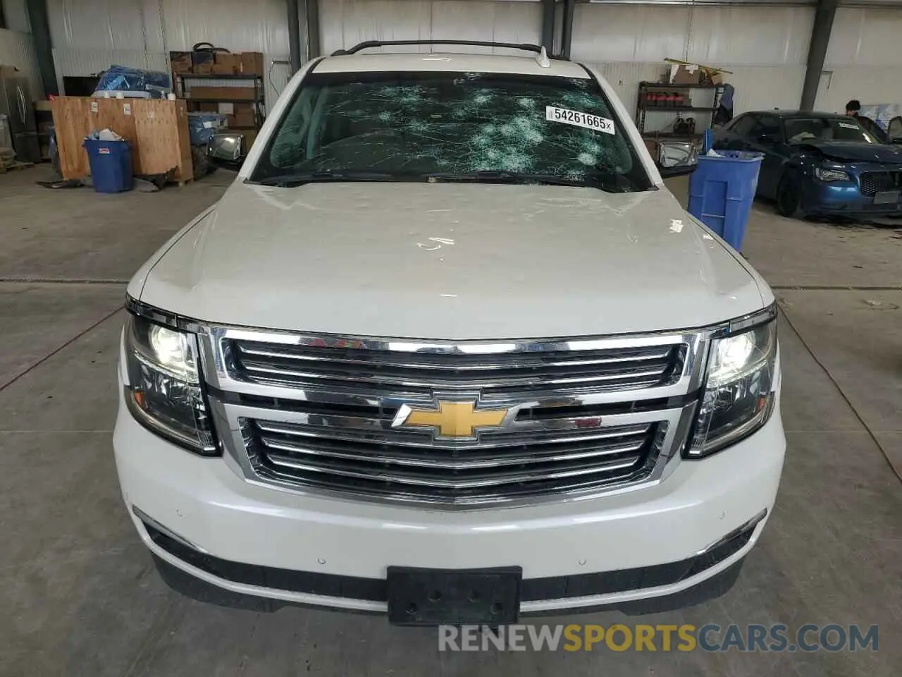 5 Photograph of a damaged car 1GNSKCKJXKR264407 CHEVROLET TAHOE 2019