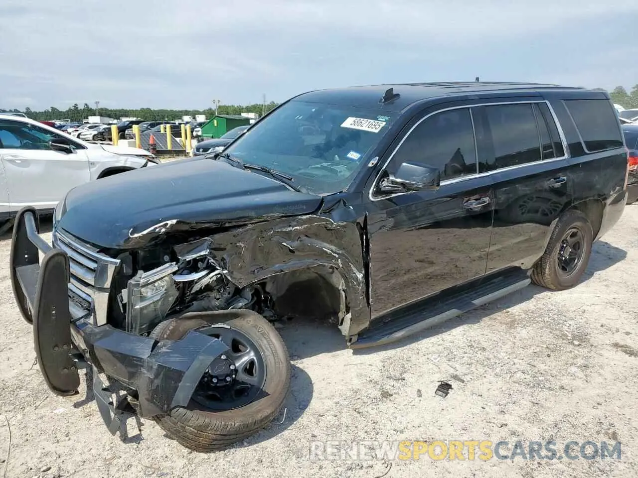 1 Photograph of a damaged car 1GNLCDEC0LR242390 CHEVROLET TAHOE 2020