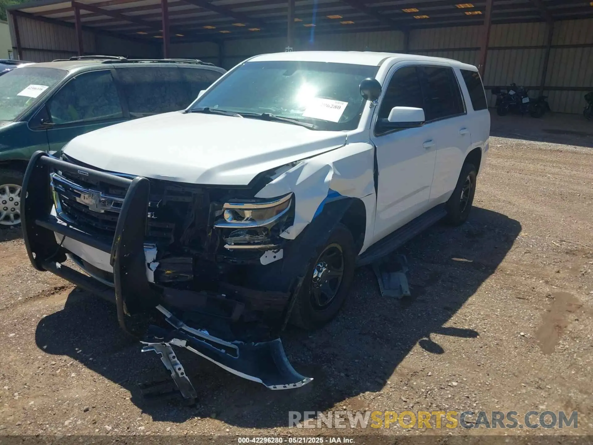 2 Photograph of a damaged car 1GNLCDEC3LR169211 CHEVROLET TAHOE 2020