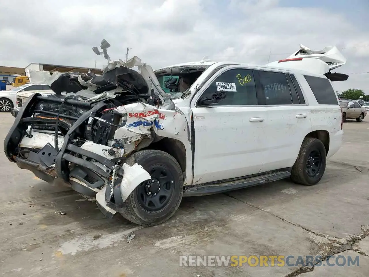 1 Photograph of a damaged car 1GNLCDEC3LR306163 CHEVROLET TAHOE 2020