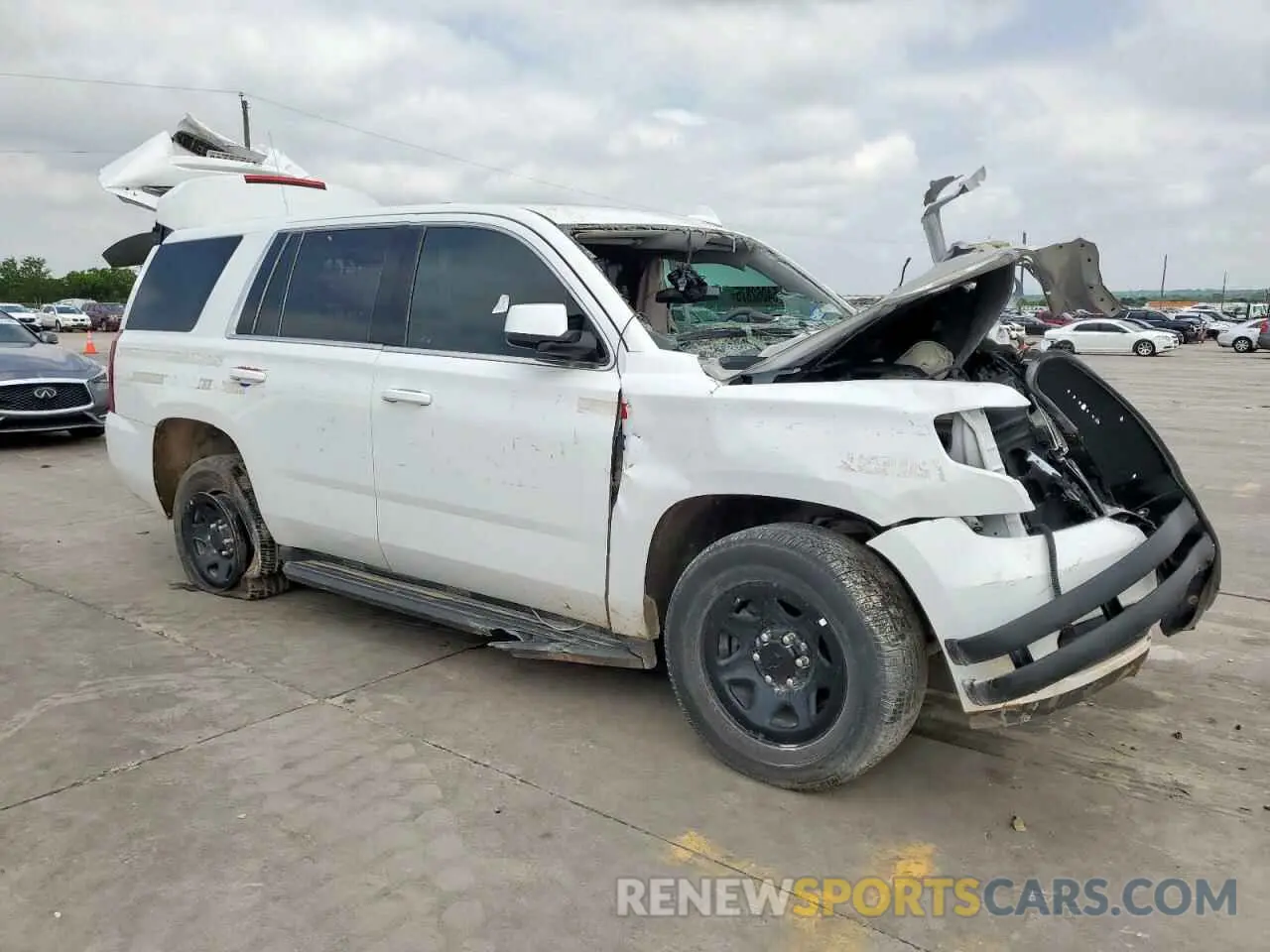 4 Photograph of a damaged car 1GNLCDEC3LR306163 CHEVROLET TAHOE 2020