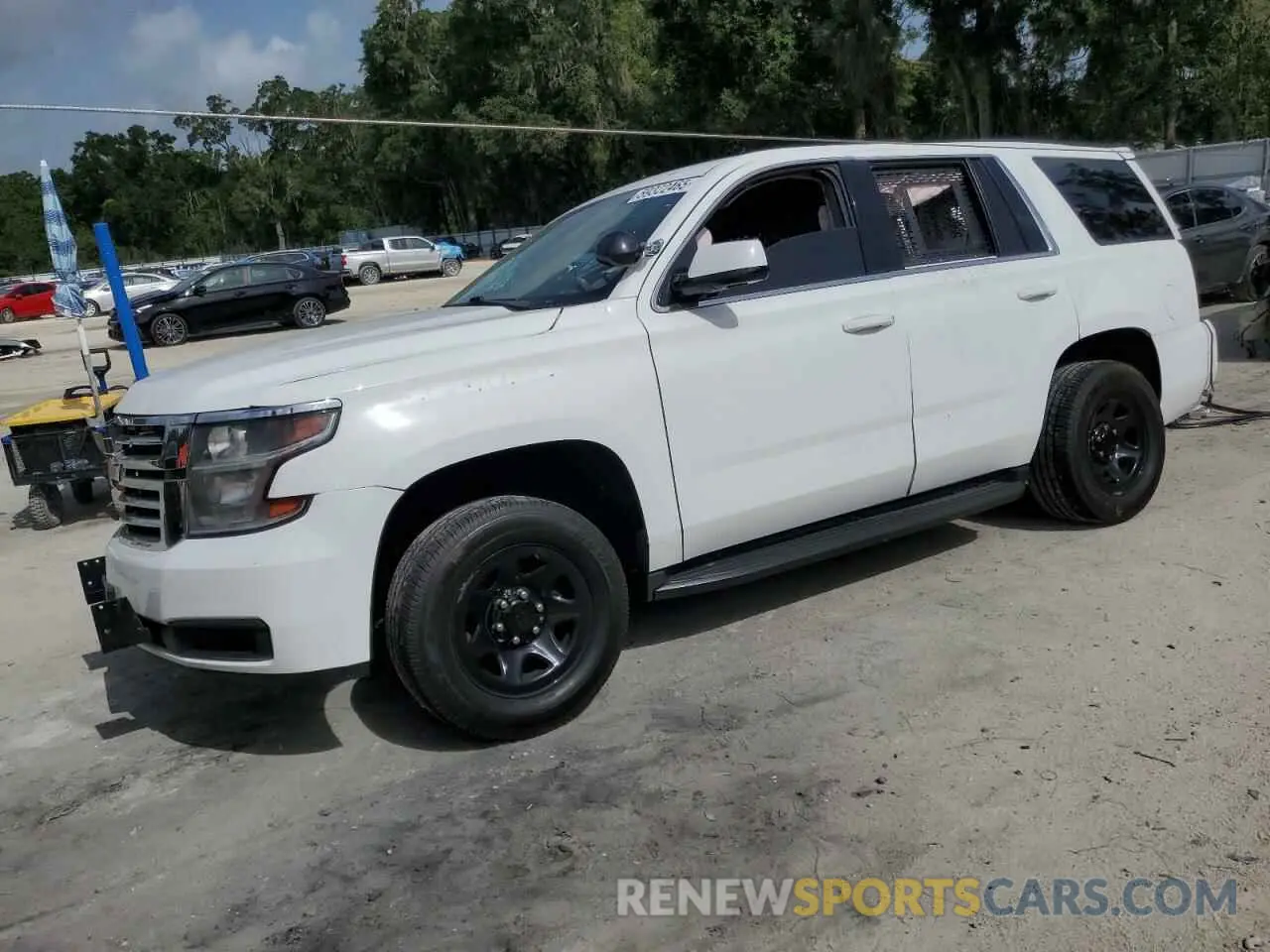 1 Photograph of a damaged car 1GNLCDEC4LR147377 CHEVROLET TAHOE 2020