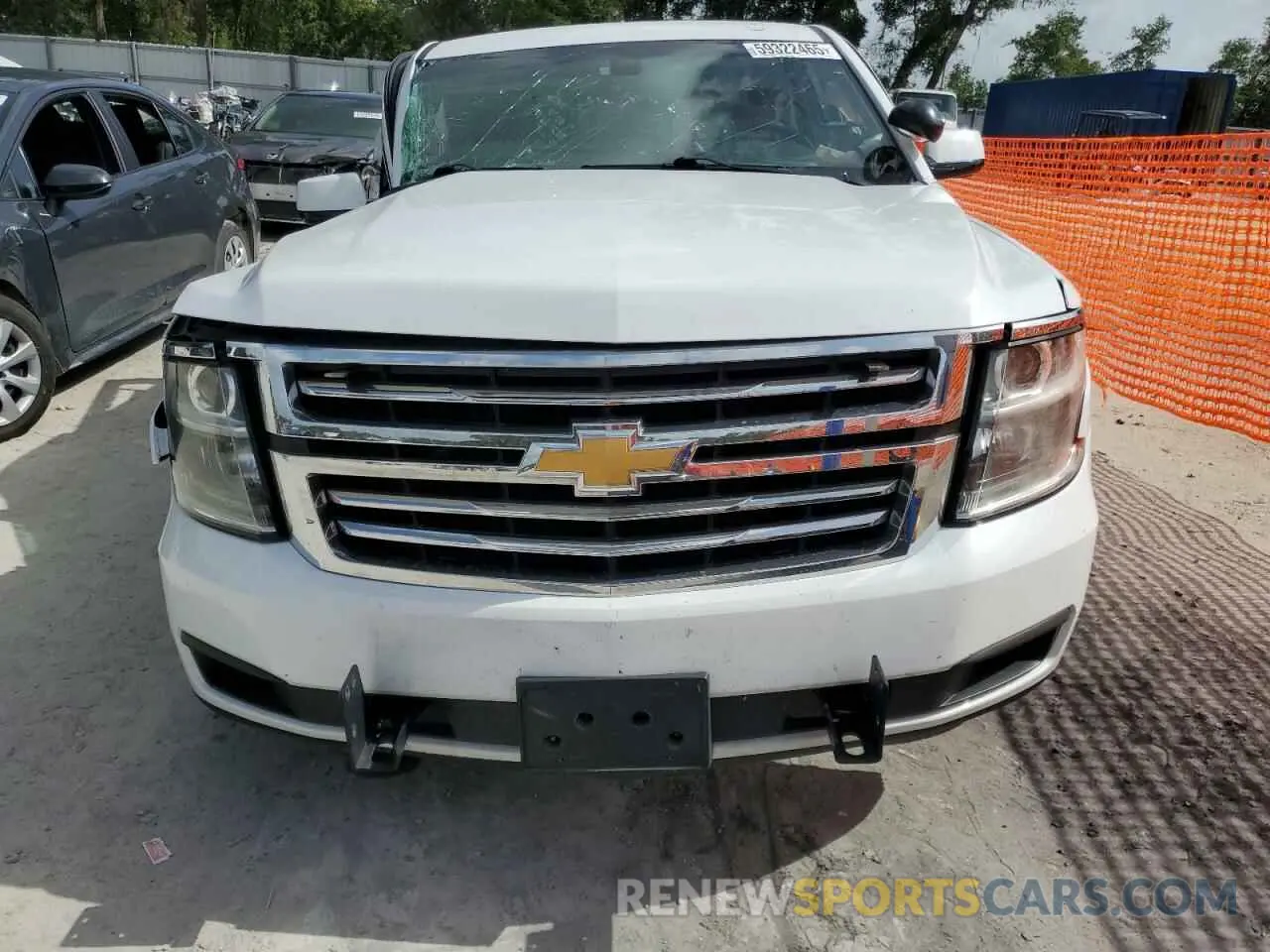 5 Photograph of a damaged car 1GNLCDEC4LR147377 CHEVROLET TAHOE 2020