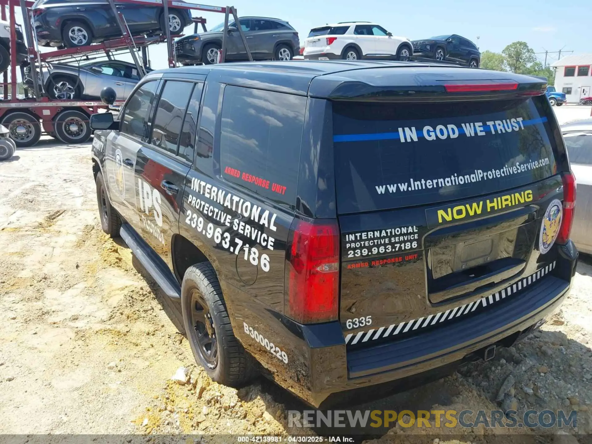 3 Photograph of a damaged car 1GNLCDEC6LR166335 CHEVROLET TAHOE 2020