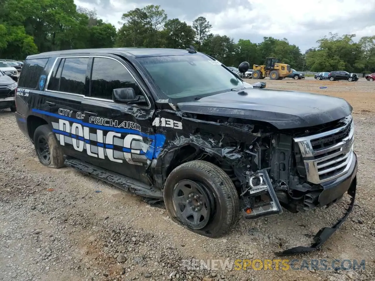 4 Photograph of a damaged car 1GNLCDEC6LR234133 CHEVROLET TAHOE 2020
