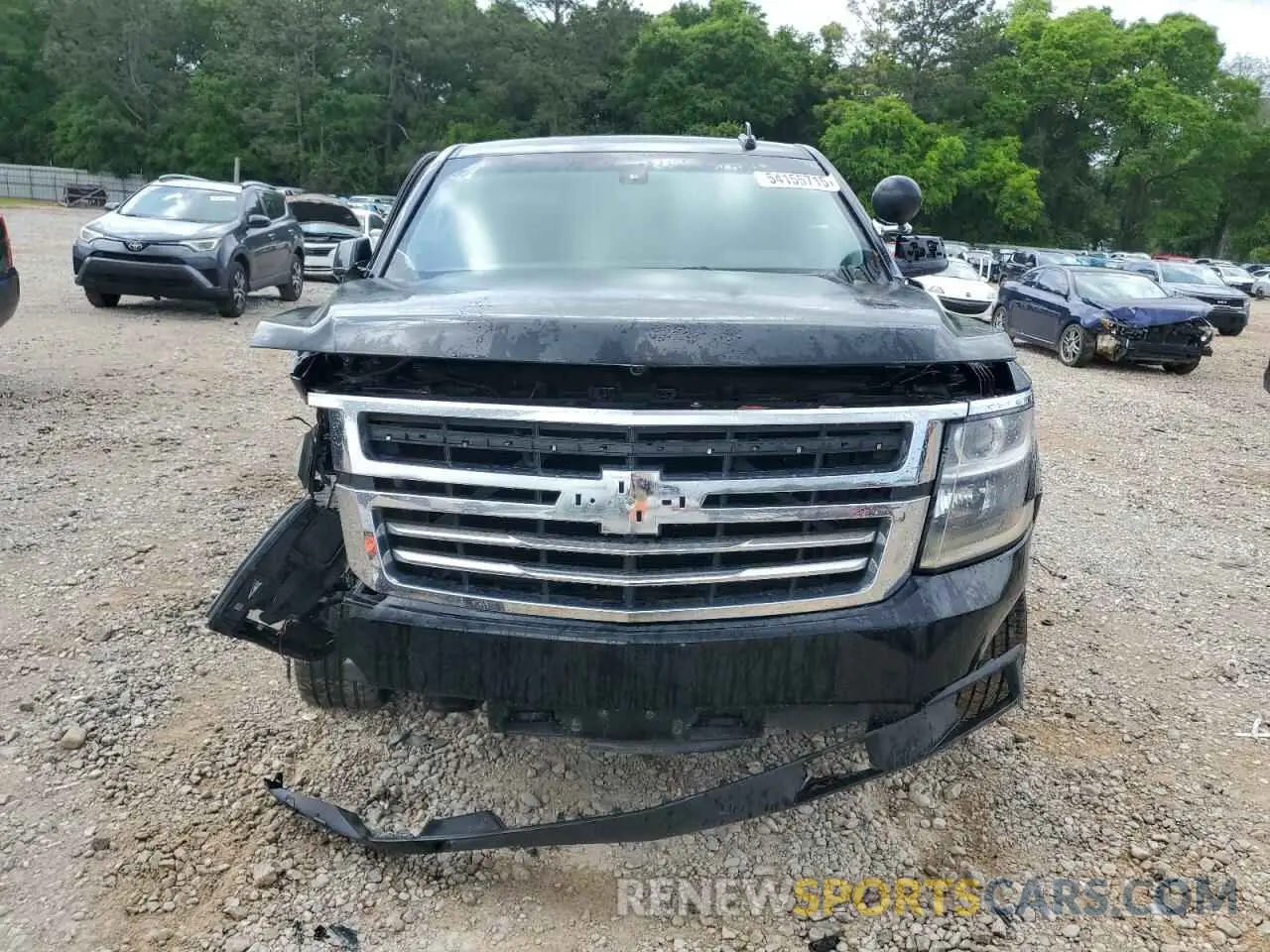 5 Photograph of a damaged car 1GNLCDEC6LR234133 CHEVROLET TAHOE 2020