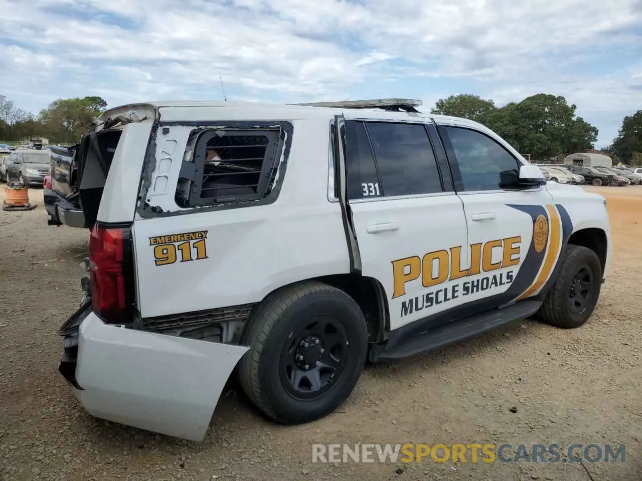 3 Photograph of a damaged car 1GNLCDEC7LR294714 CHEVROLET TAHOE 2020