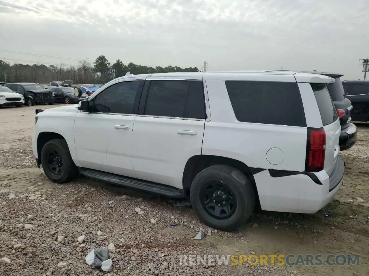 2 Photograph of a damaged car 1GNLCDEC8LR279090 CHEVROLET TAHOE 2020